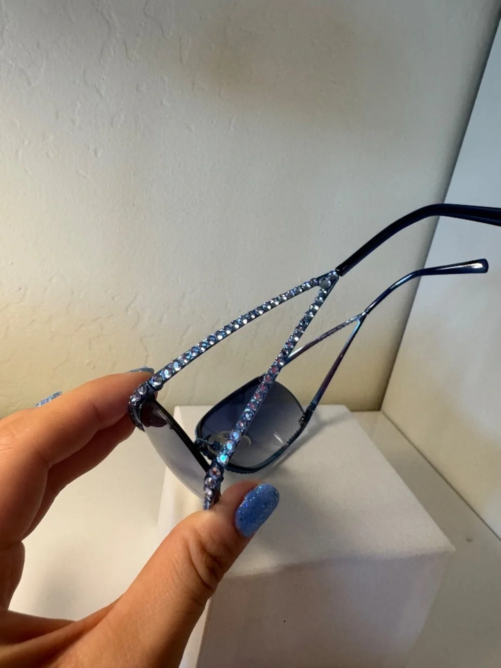Jimmy Choo Crystal Sunglasses – GL715 ✨